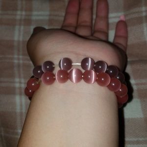2 beaded bracelets